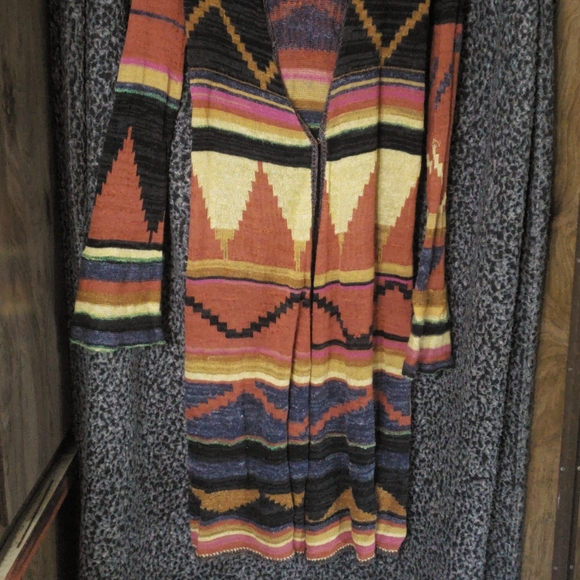 Anthropology Free people Boho cardigan size SP - Picture 2 of 6
